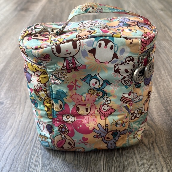 Jujube Bag Blue Perky Tokidoki Fuel Cell Bottle Bag Lunch Pail - Picture 3 of 10
